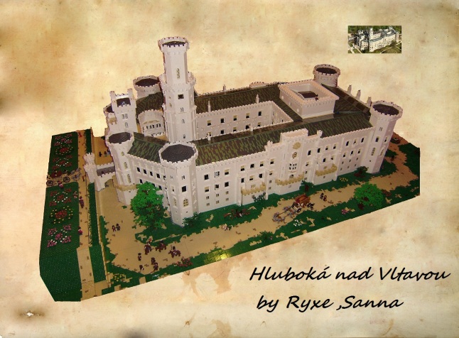Czech Hluboká Castle